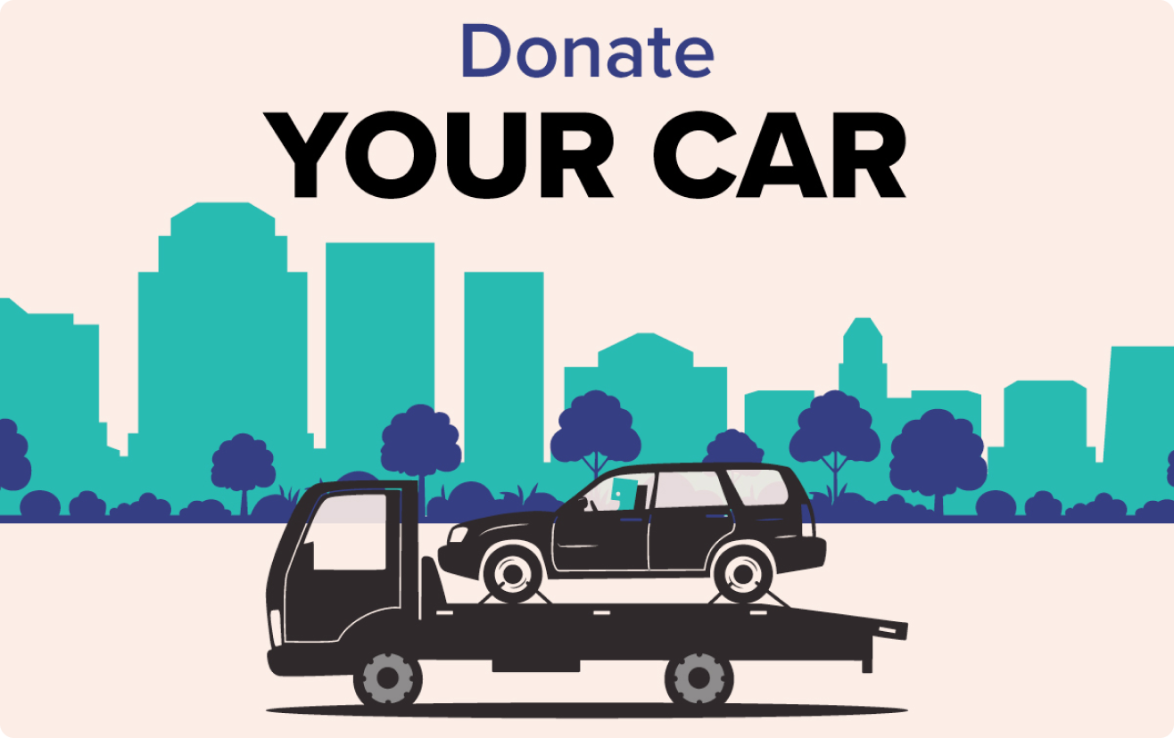 A car ready for donation